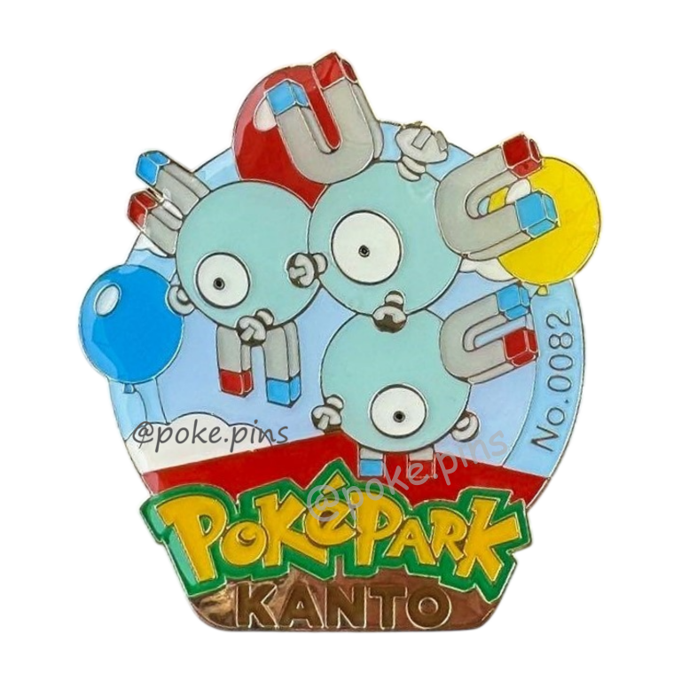 Pokemon PokePark Kanto Pin Badge 081・082 (Magnemite - Magneton)