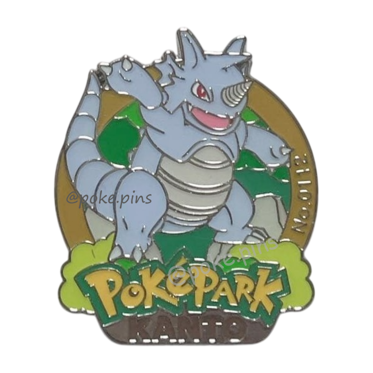 Pokemon PokePark Kanto Pin Badge 111・112 (Rhyhorn - Rhydon)