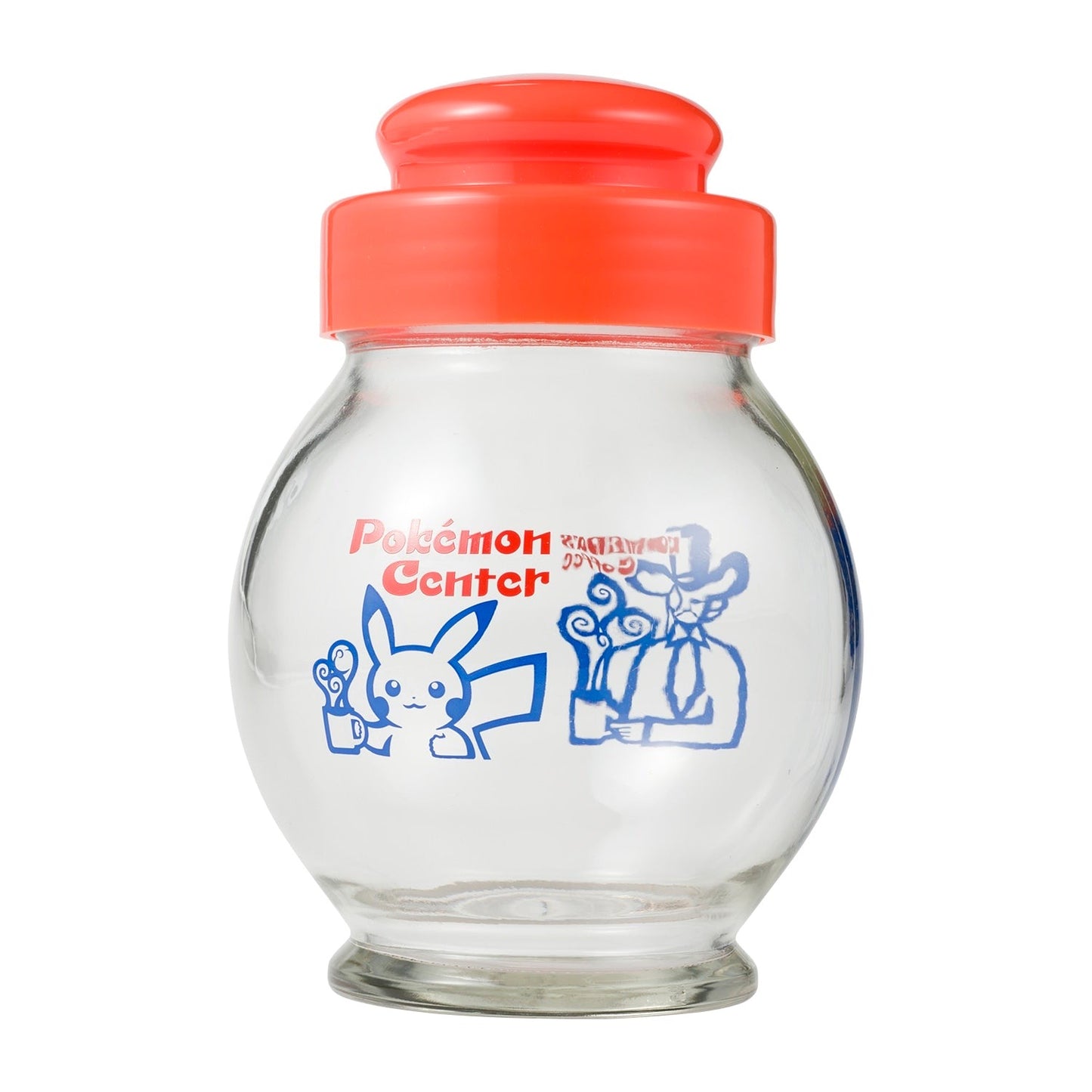 Pokemon Center Nagoya X Komeda Coffee Daruma Glass