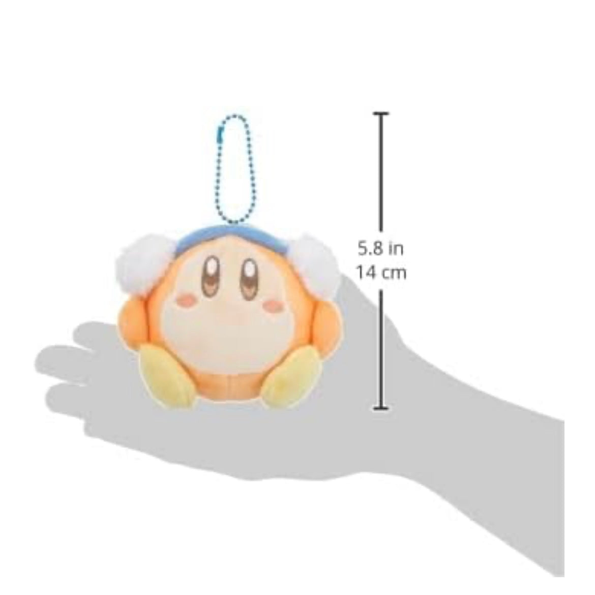 Kirby Warm Winter Memory Foam Mascot Plush