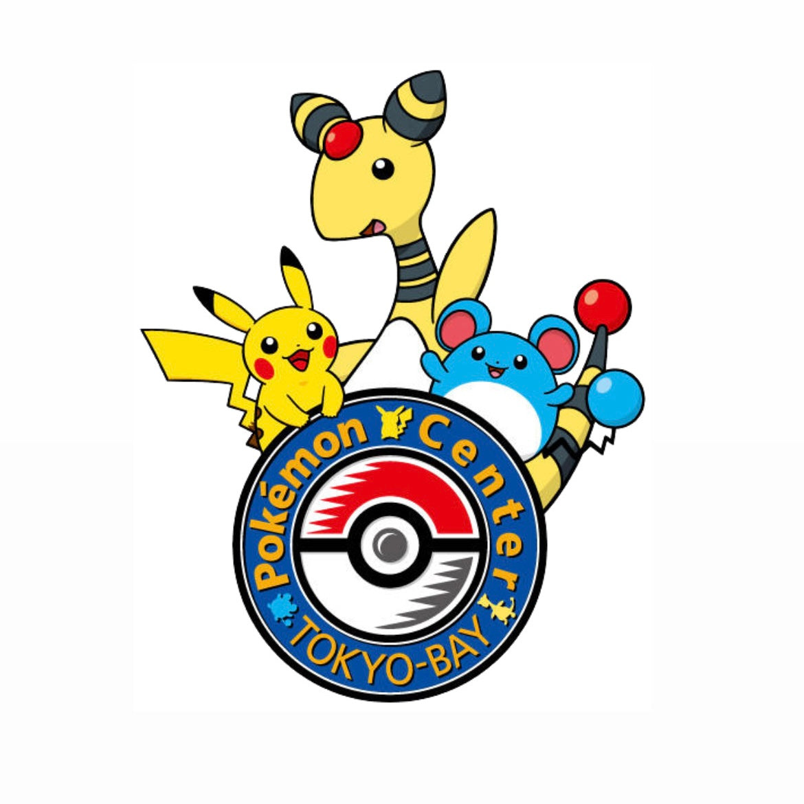 Pokemon Center Tokyo Bay Logo Pin