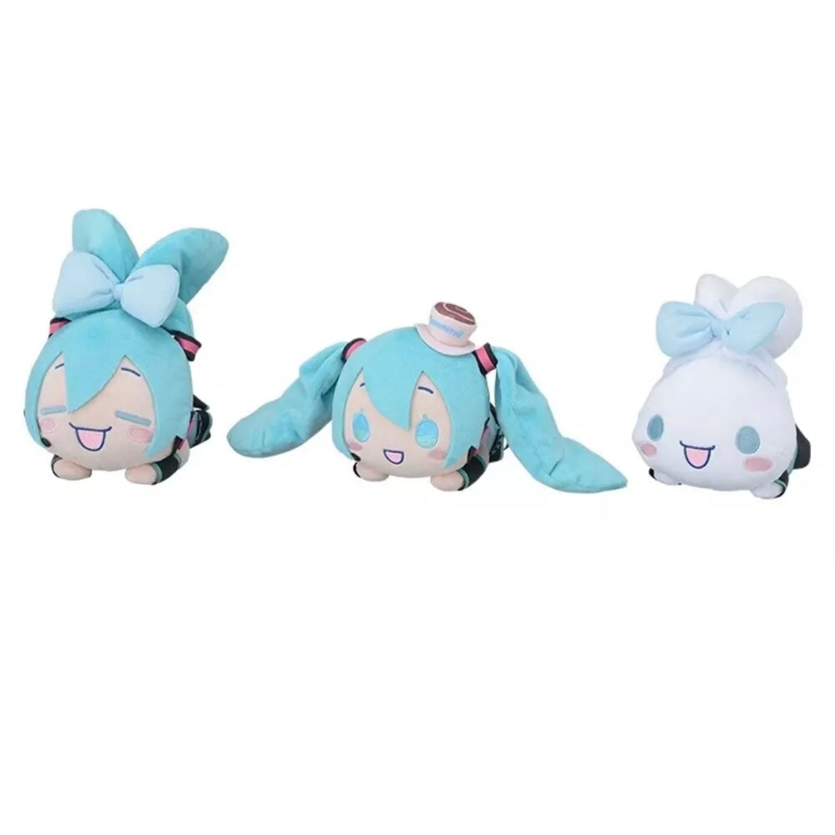 Hatsune Miku X Cinnamoroll Nesoberi Plush