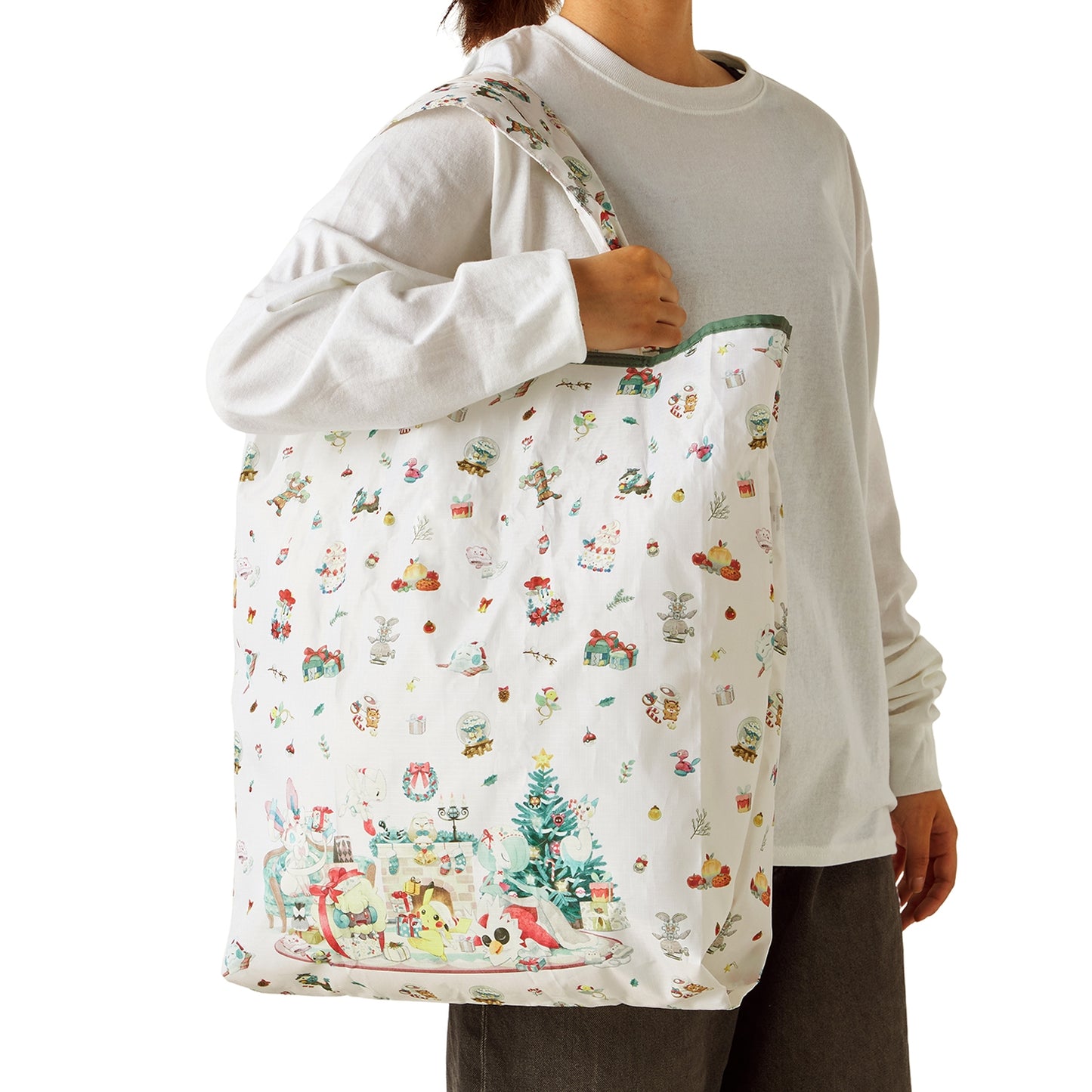 Pokemon Holiday Blessings Gift Wrapping x Eco Bag