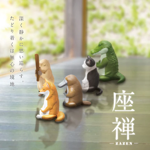 YELL x Zazen Animals Blind Box Figurine