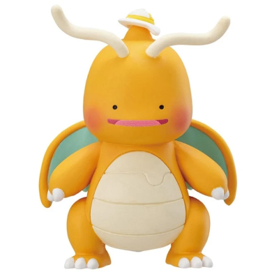 Pokopia MonColle Collection Ditto as Dragonite Figure