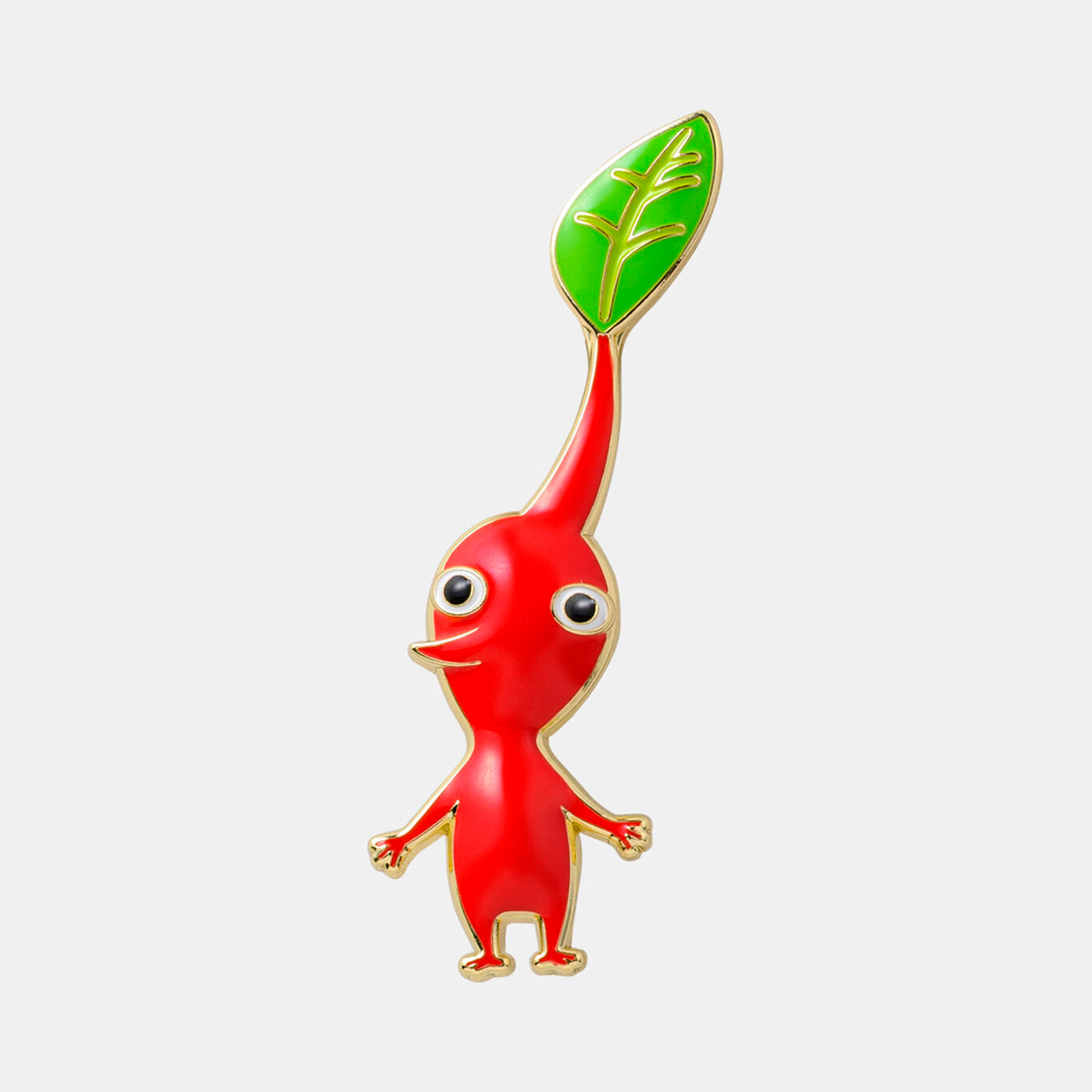 Nintendo Pikmin Badge Red