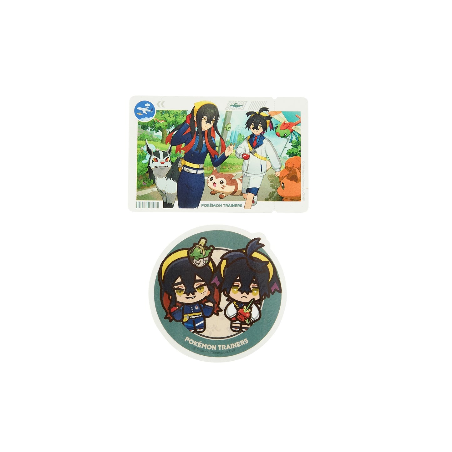 Pokemon TRAINERS Hidden Treasure of Area Zero Sticker Set
