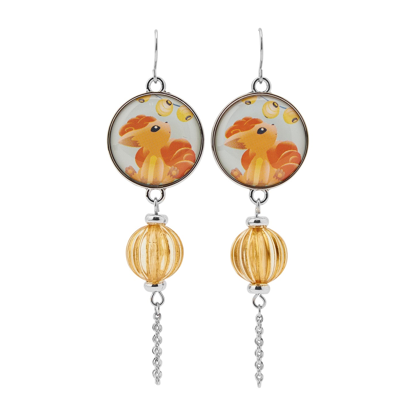 Pokemon Summer Festival Vulpix Earrings