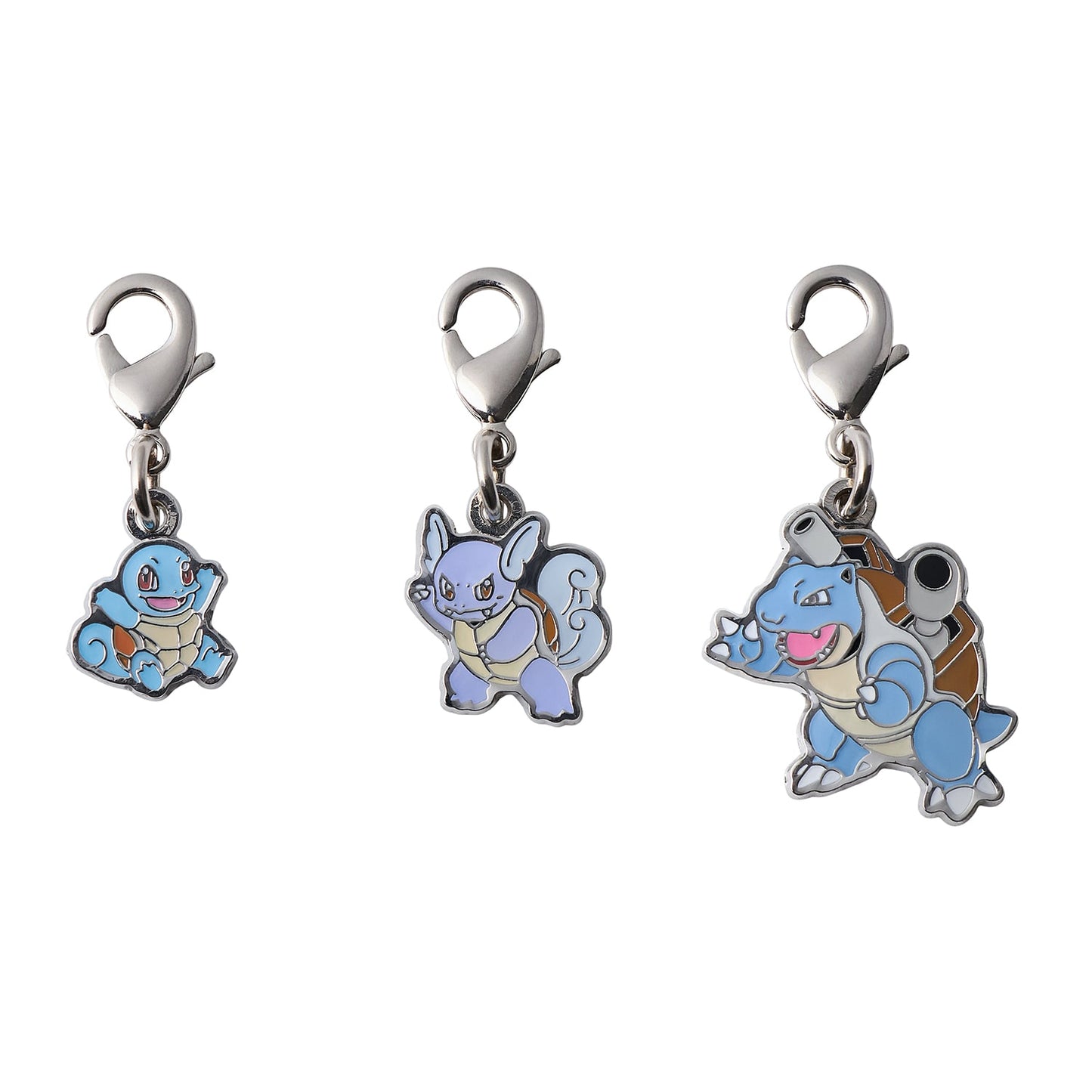 Pokemon National Pokedex Metal Charms 7 Squirtle Line