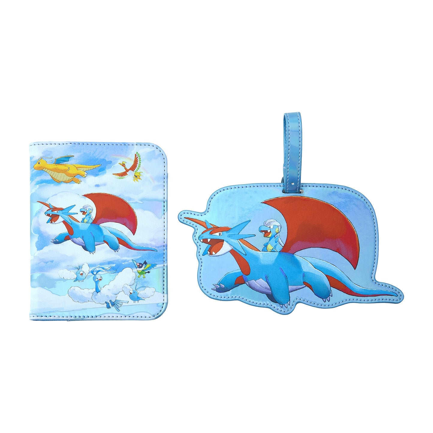 Pokemon Soaring Dreams Passport Case & Luggage Tag Set