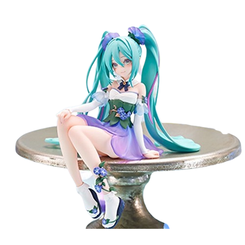 Hatsune Miku ~Flower Fairy~ Noodle Stopper Figure Asagao (Morning Glory)