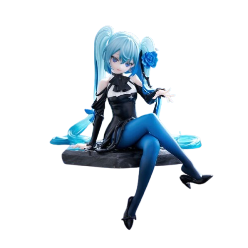 Hatsune Miku ~Flower Fairy~ Noodle Stopper Figure Ao Bara (Blue Rose)