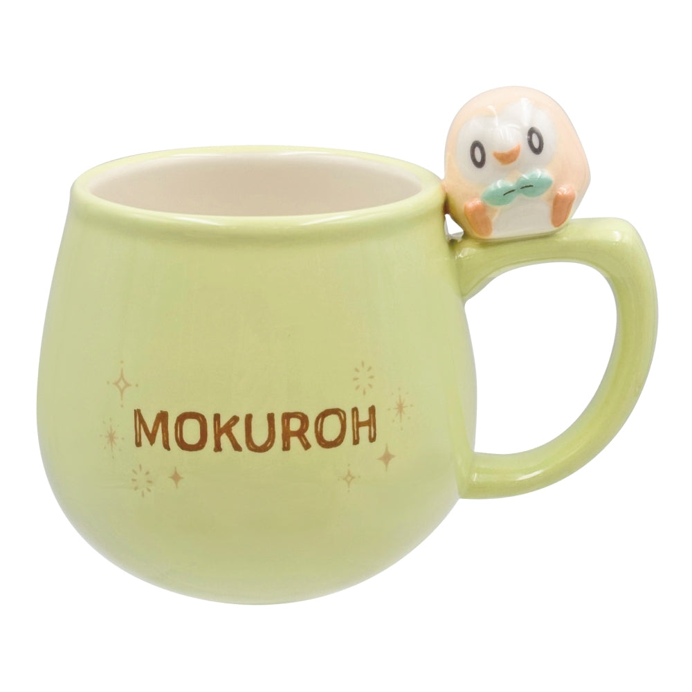 Pokemon Poke Peace Rowlet Mug with Figure