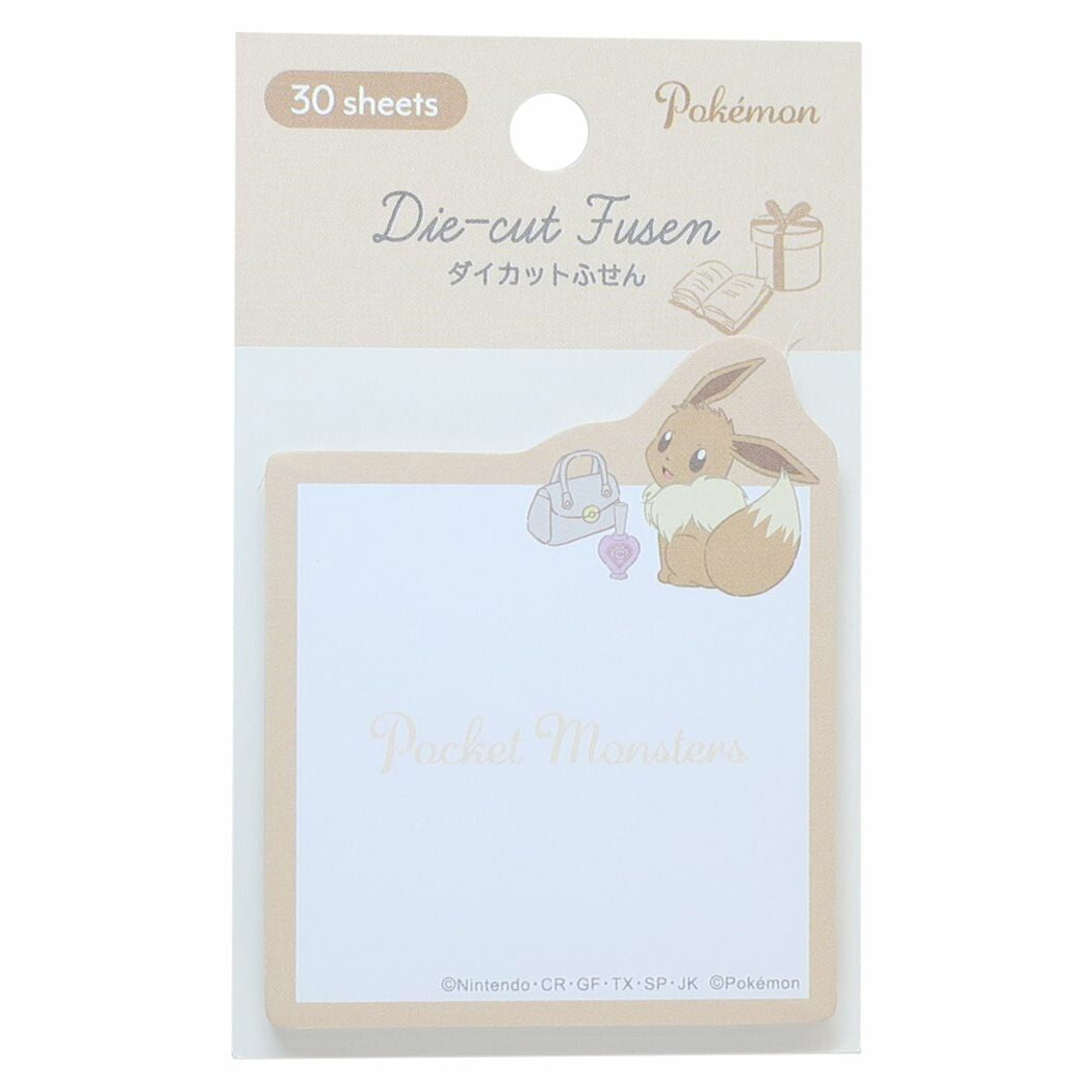 Pokemon Die-cut Sticky Notes Eevee