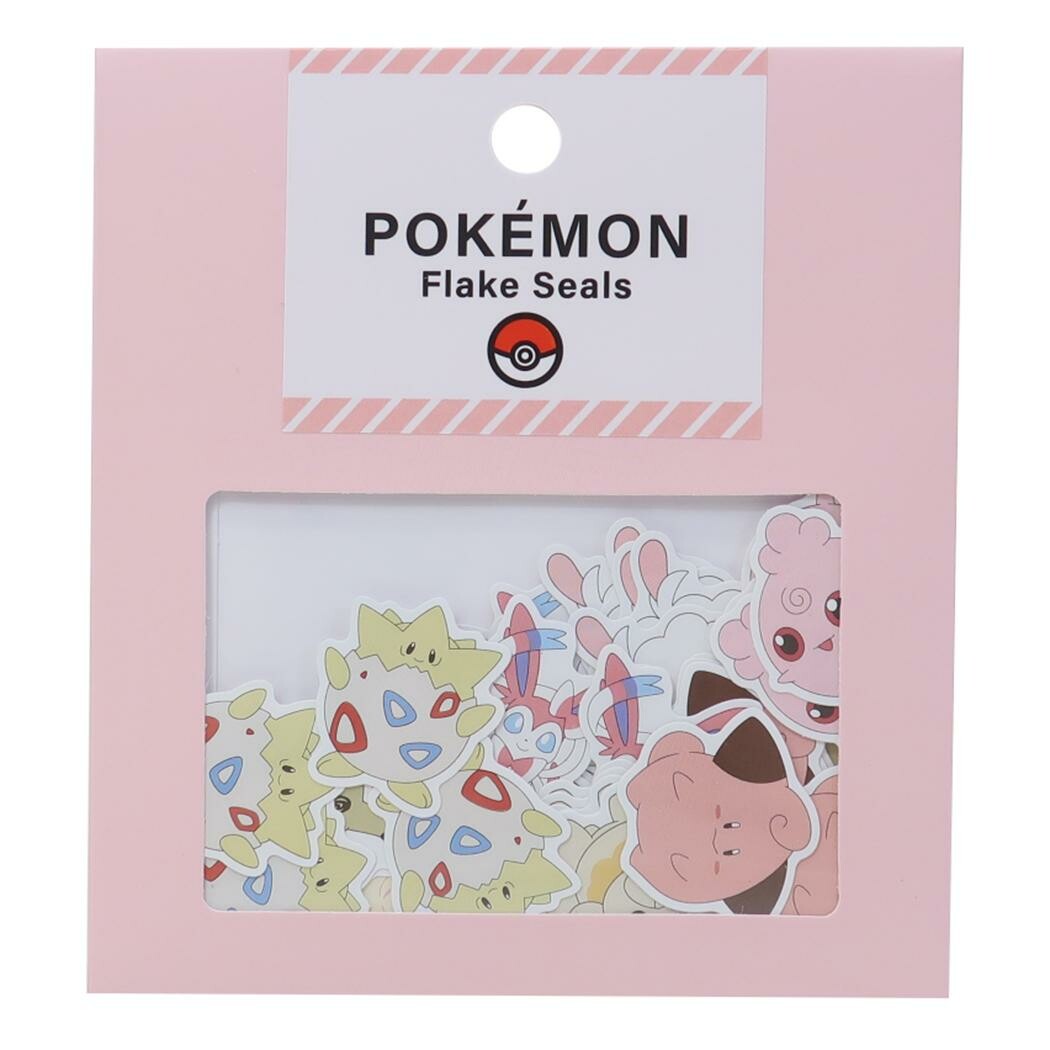Pokemon Flake Stickers Fairy Type