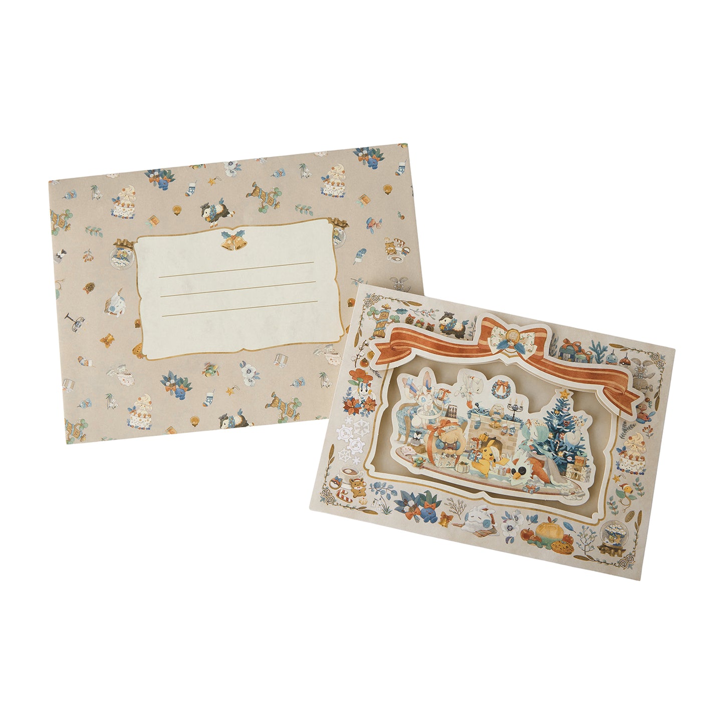 Pokemon Holiday Blessings Message Card