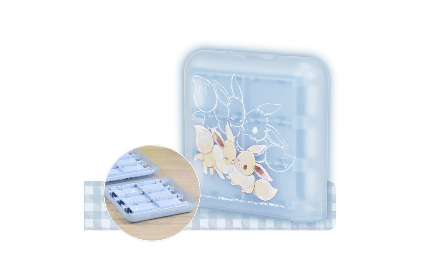 Pokemon Fluffy Eevee Design Card Case for Nintendo Switch 2