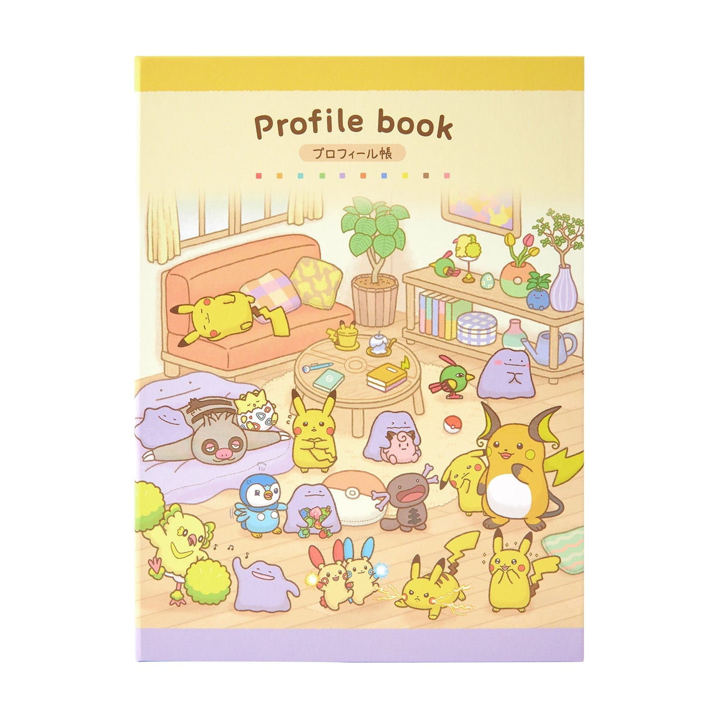 Pokemon Ten Colors A6 Profile Book