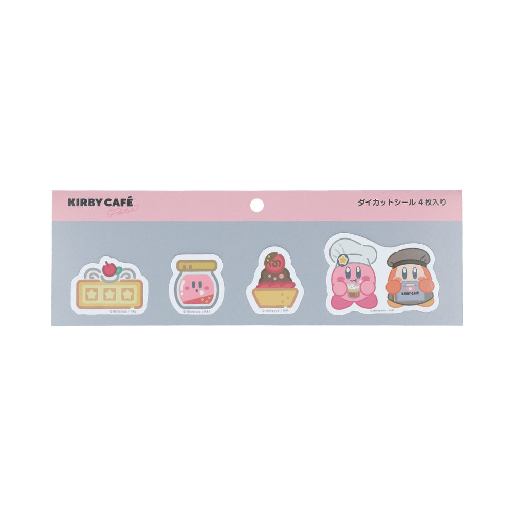 Kirby Cafe KC-P Die-Cut Sticker Set A