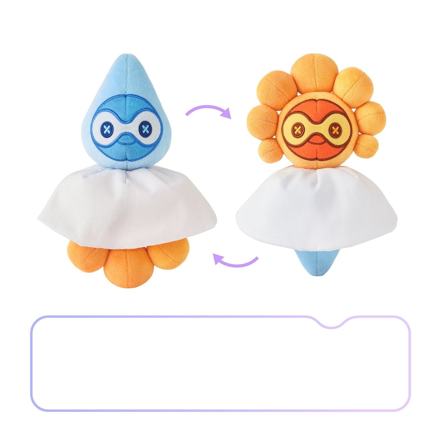 Pokemon Pokopia Castform Sunny/Rainy Form Mascot