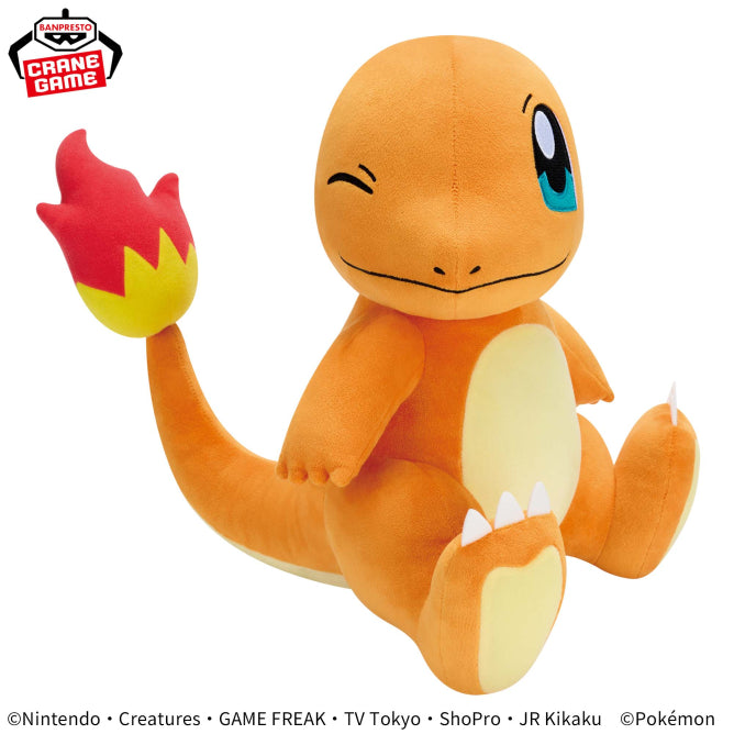 Pokemon Mofugutto Shippo Mite Mite Plush Charmander (April 2025)