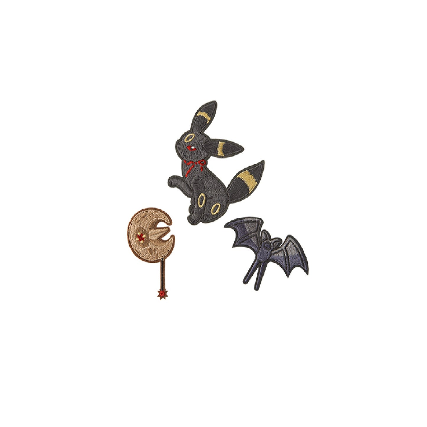 Pokemon Eevee Collection Embroidered Sticker Umbreon