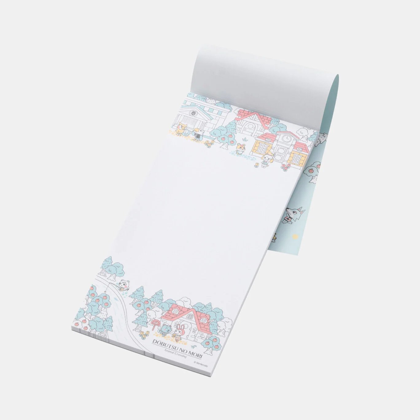 Animal Crossing Long Notepad