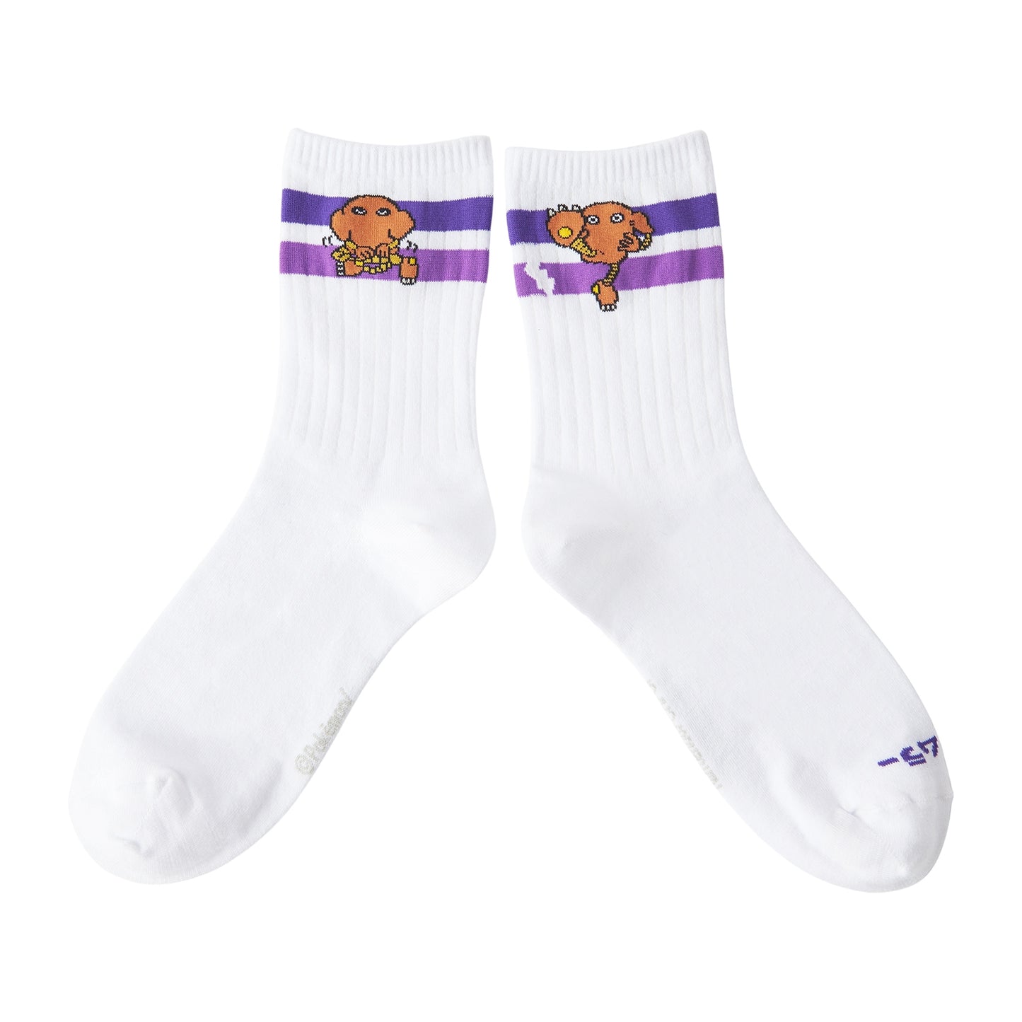 Pokemon Tokkunchu Hitmonlee Middle Socks (23-25cm)
