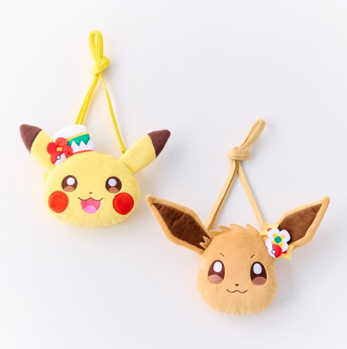 PokePark Kanto Carnival Pikachu and Eevee Pochette