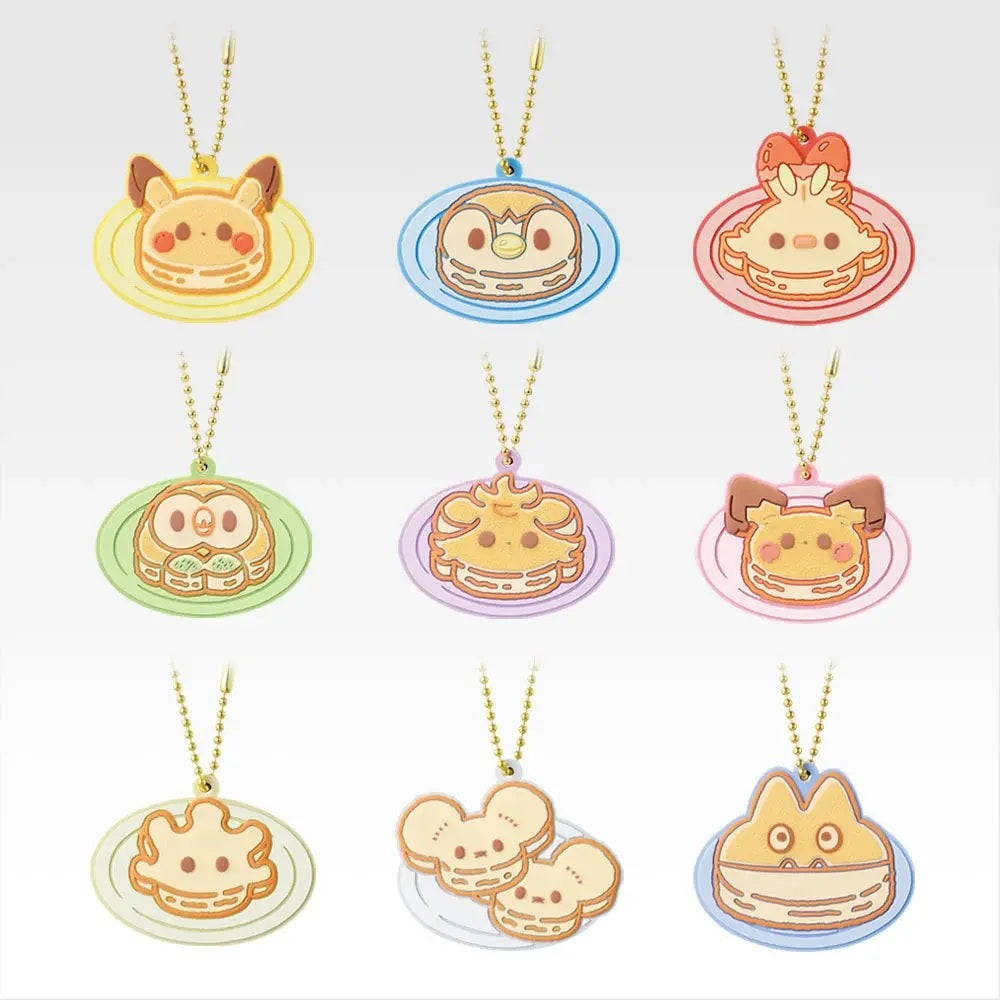 Pokemon Poke Peace Welcome to the Peaceful Diner Kuji Prize I: Pancake Rubber Charm