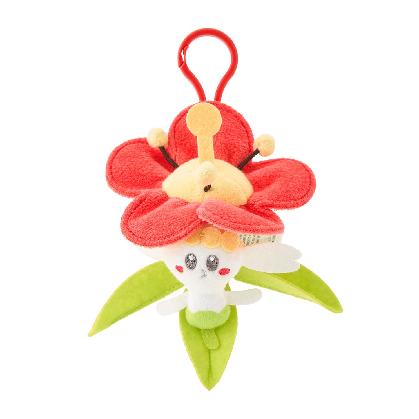 Pokemon Midarezaki Red Flower Flabébé Mascot Plush