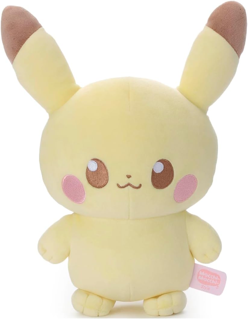 Pokemon PokePeace Mochi Mochi Style Pikachu Plush