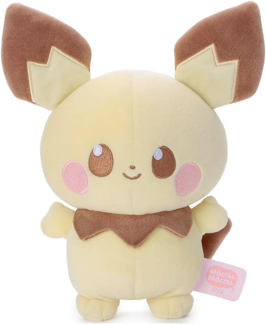Pokemon PokePeace Mochi Mochi Style Pichu Plush