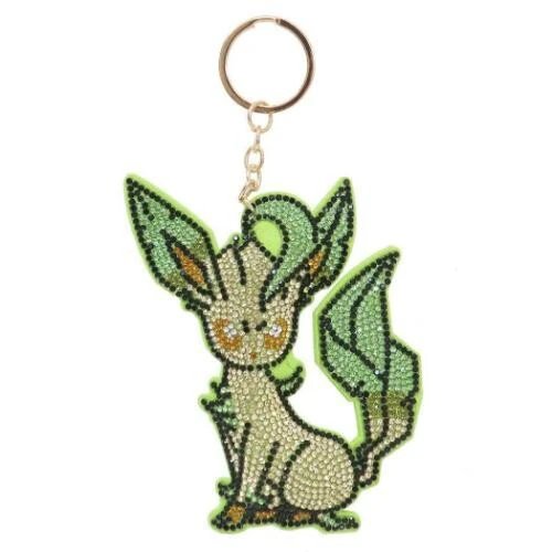 Pokemon Rhinestone Cleaner Leafeon Mascot