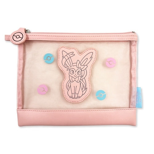 Pokemon Sylveon Pastel Mesh Flat Pouch