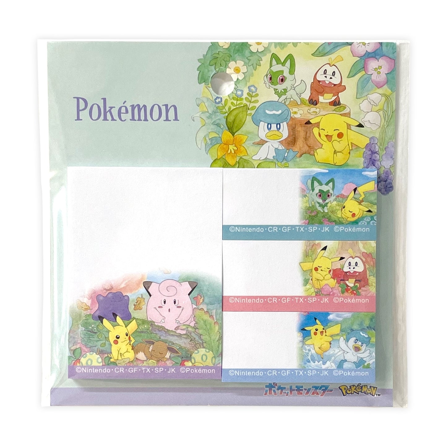 Pokemon One Scene Art Series Sticky Notes