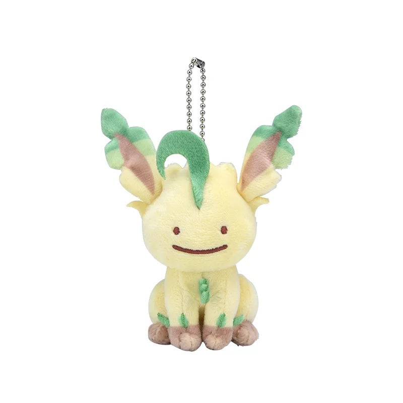 Pokemon Ditto Transformation Series Leafeon Plush Keychain