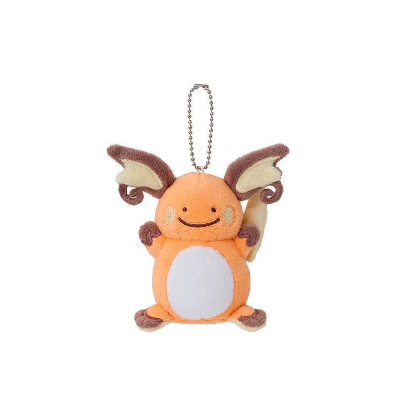 Pokemon Ditto Transformation Series Raichu Plush Keychain