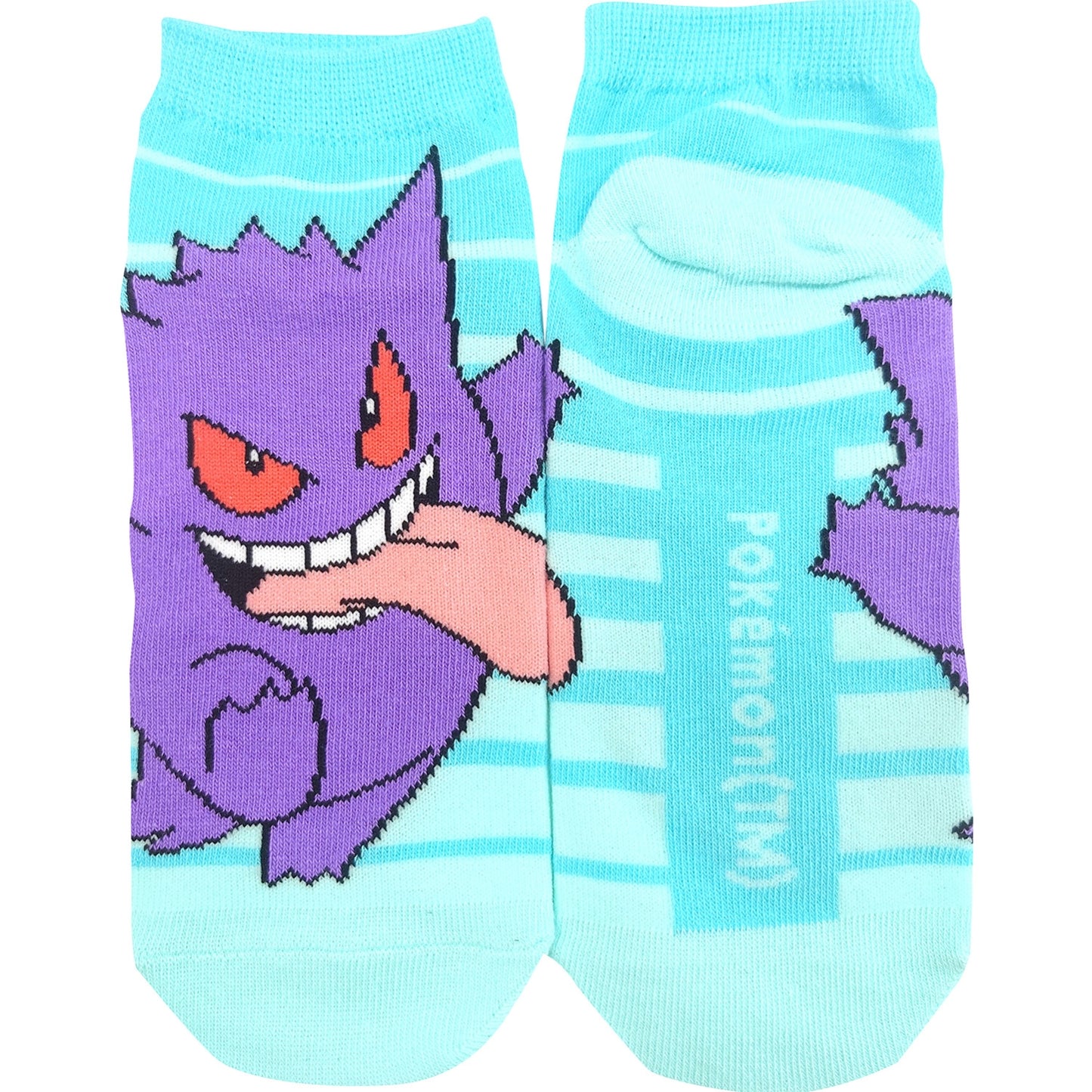 Pokemon Gengar Border (23–25 cm) Carax Socks