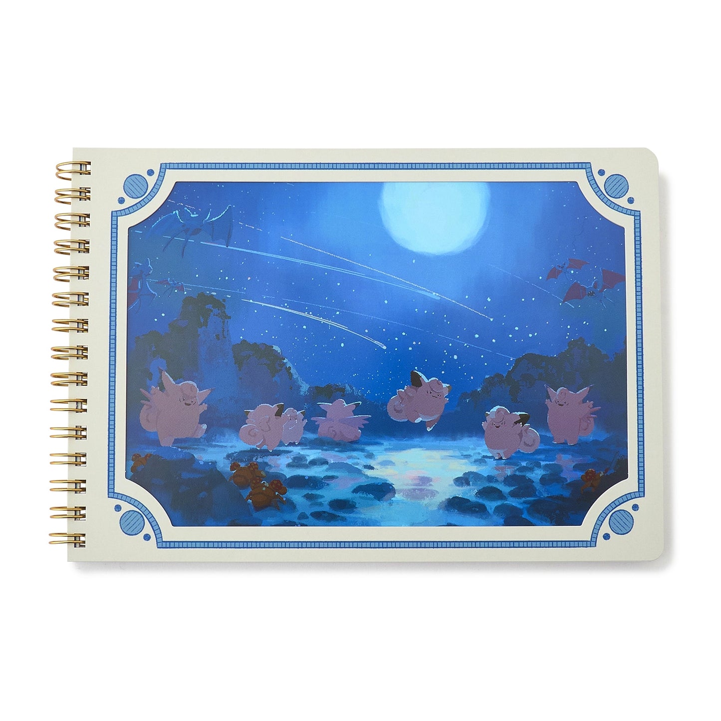 Pokemon P'atelier Full Moon Night A5 Ring Notebook