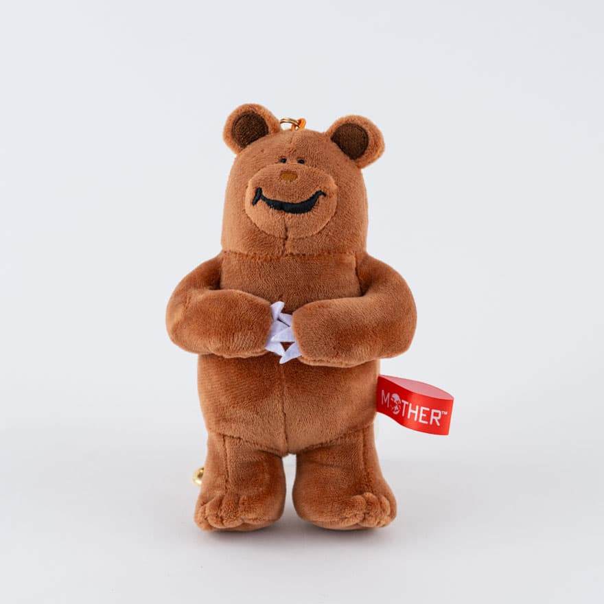 Earthbound 3 Mighty Bear Character Plush Keychain