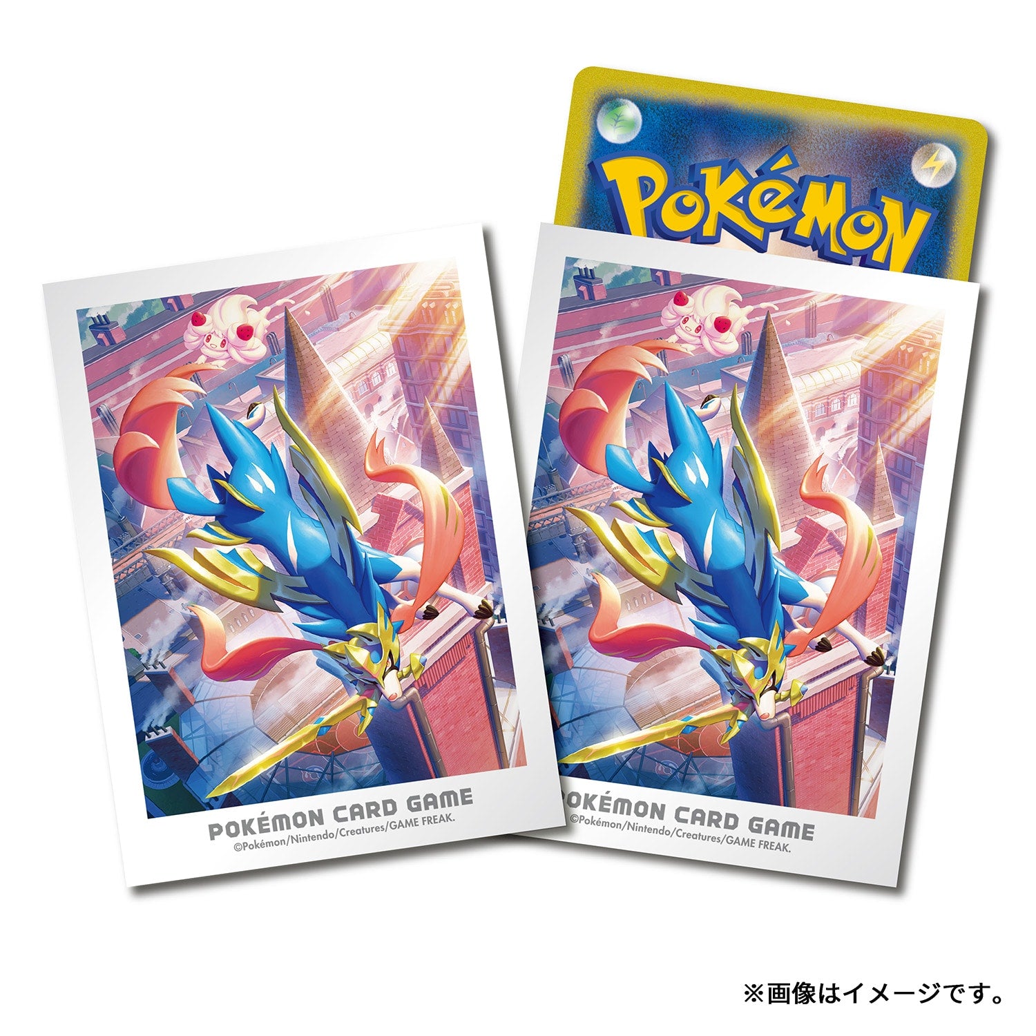 Pokemon Card Game Sleeves Adventure in Galar Zacian & Mawile Pika Dude Pokemon Card Game Sleeves Adventure in Galar Zacian & Mawile Pika Dude