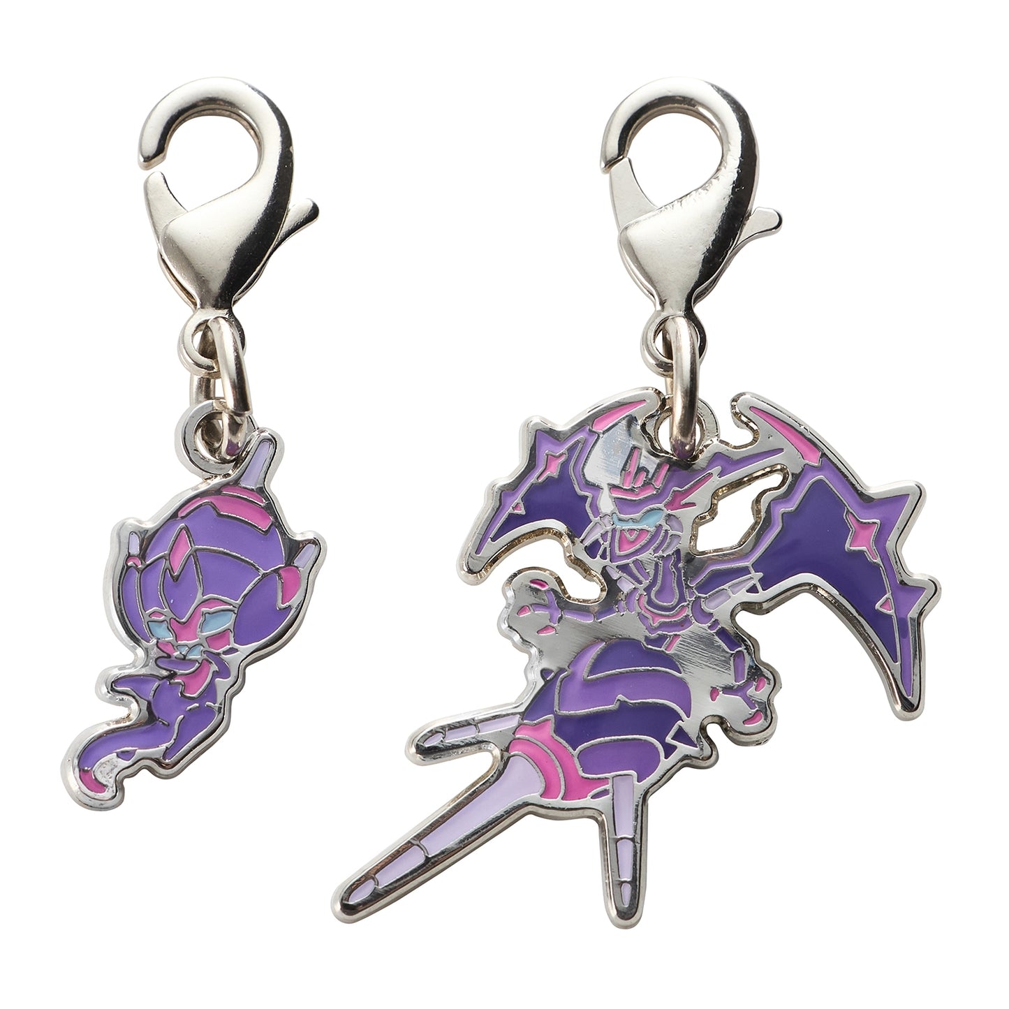 Pokemon National Pokedex Metal Charm 803 Poipole, Naganadel