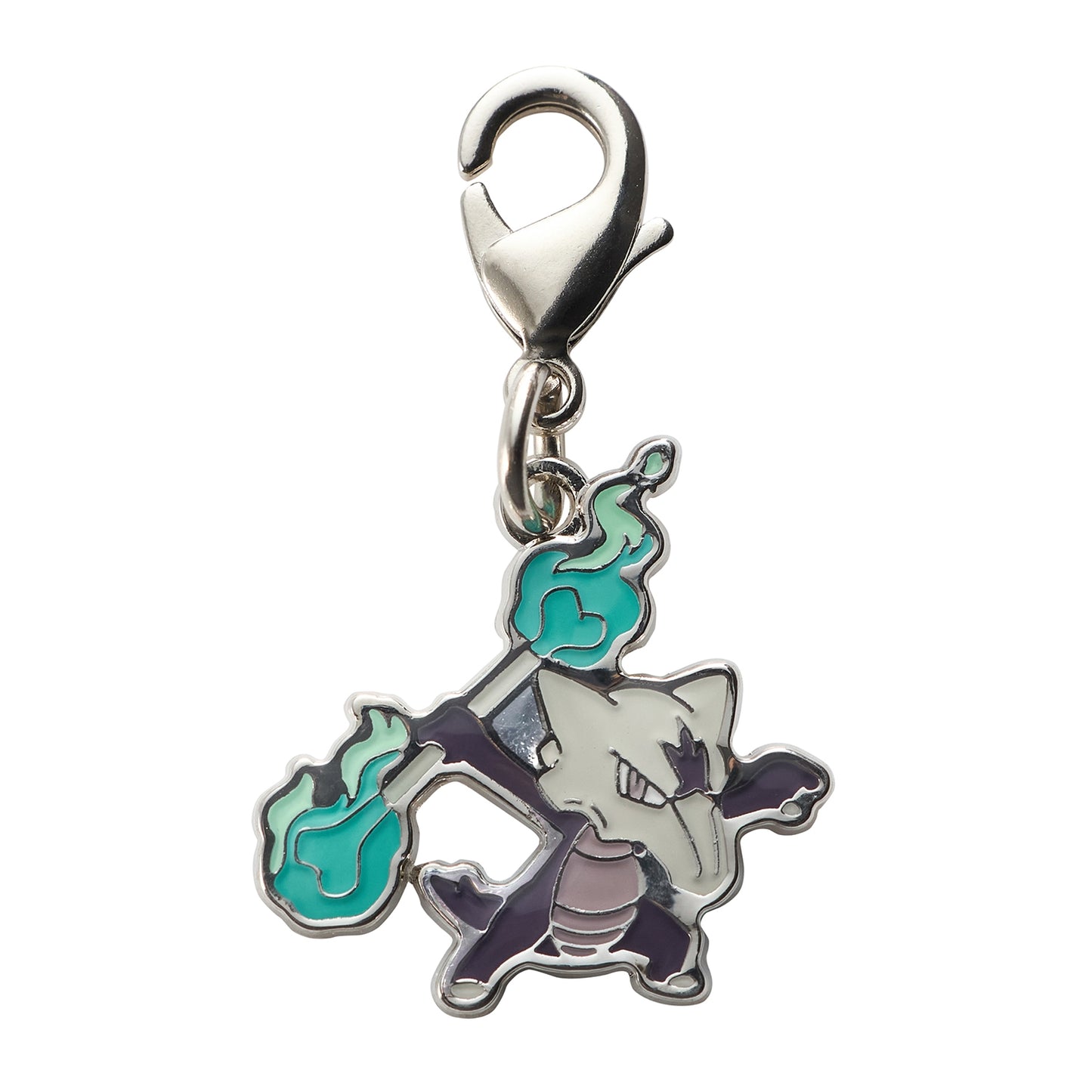 Pokemon National Pokedex Metal Charm A105 Alolan Marowak