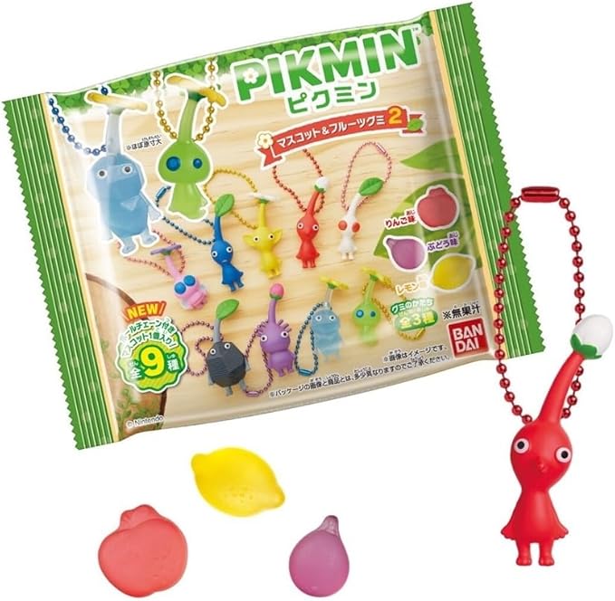 Pikmin Fruit Gummy with Keychain vol 2