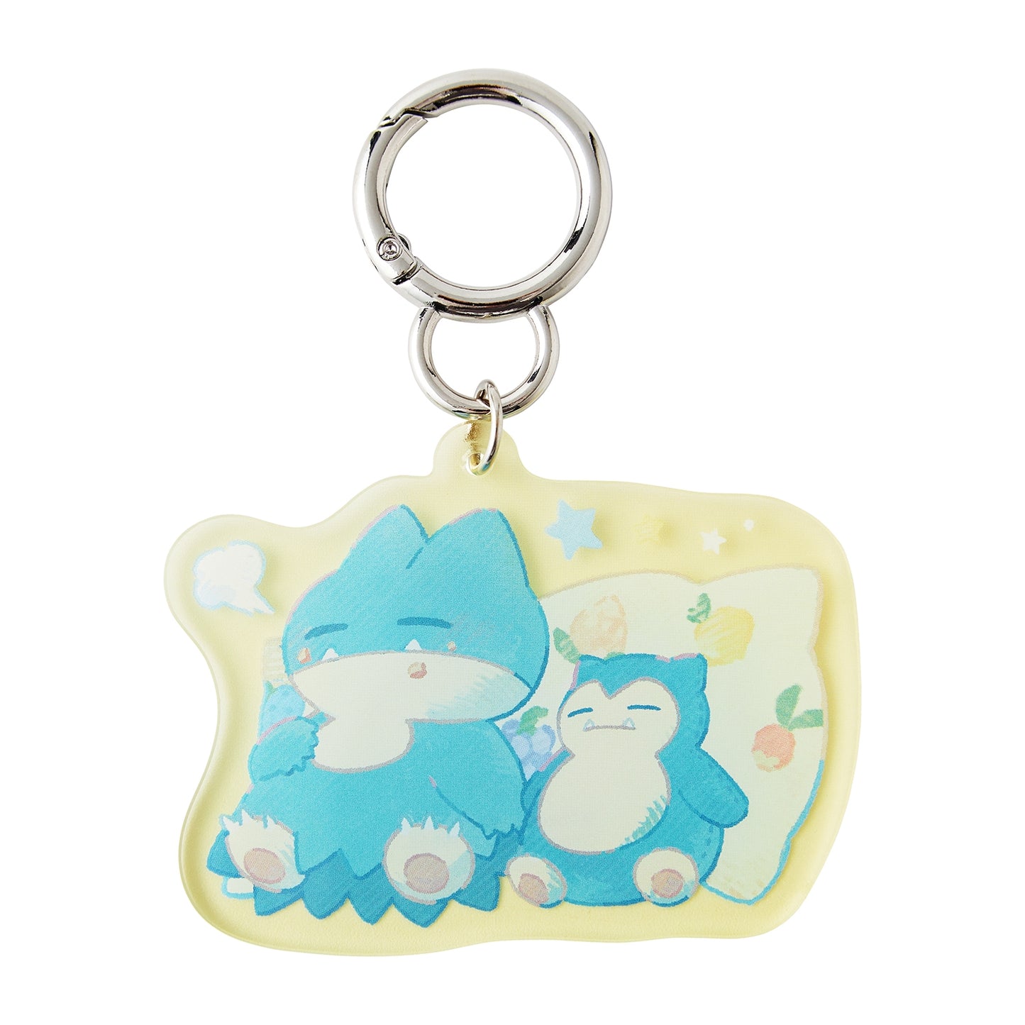 Pokemon Little Daydream Munchlax & Snorlax Acrylic Keychain