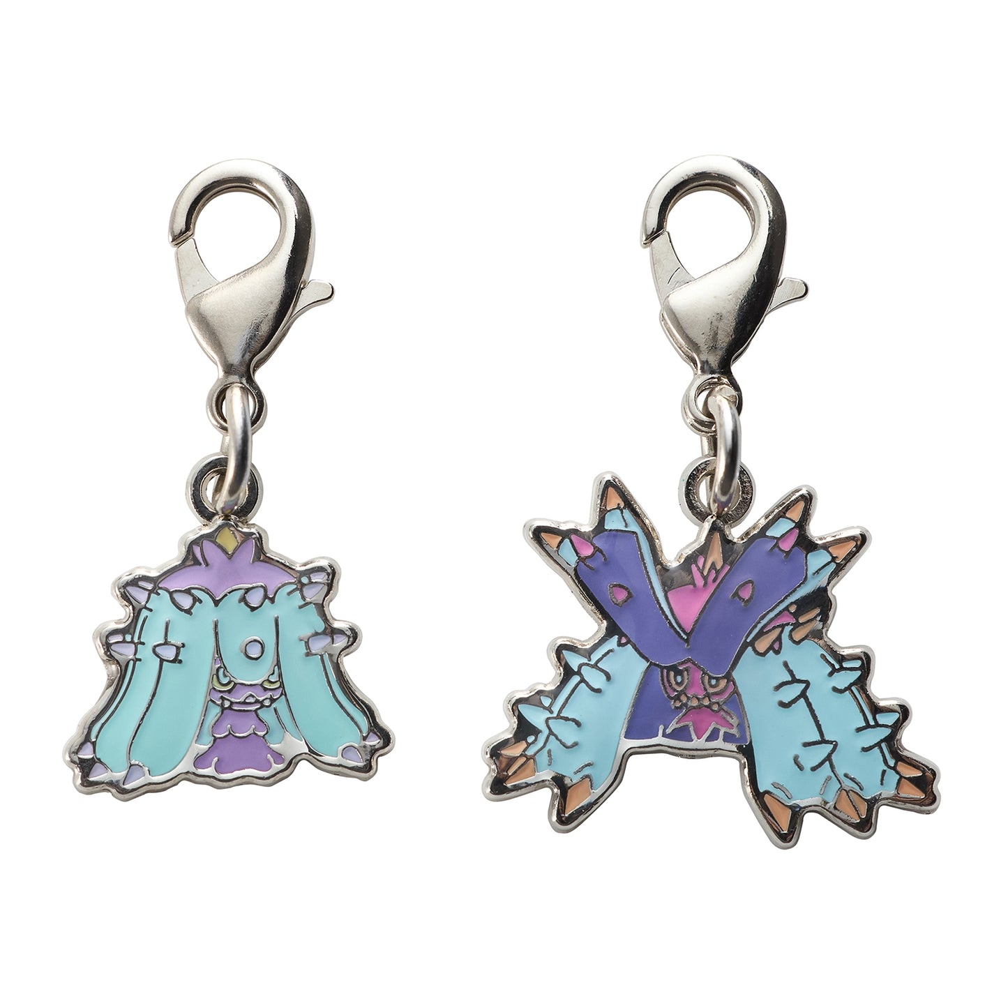 Pokemon National Pokedex Metal Charm 747, 748 Mareanie, Toxapex