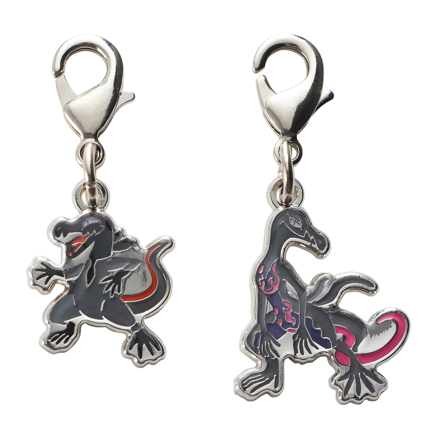 Pokemon National Pokedex Metal Charm 757, 758 Salandit, Salazzle