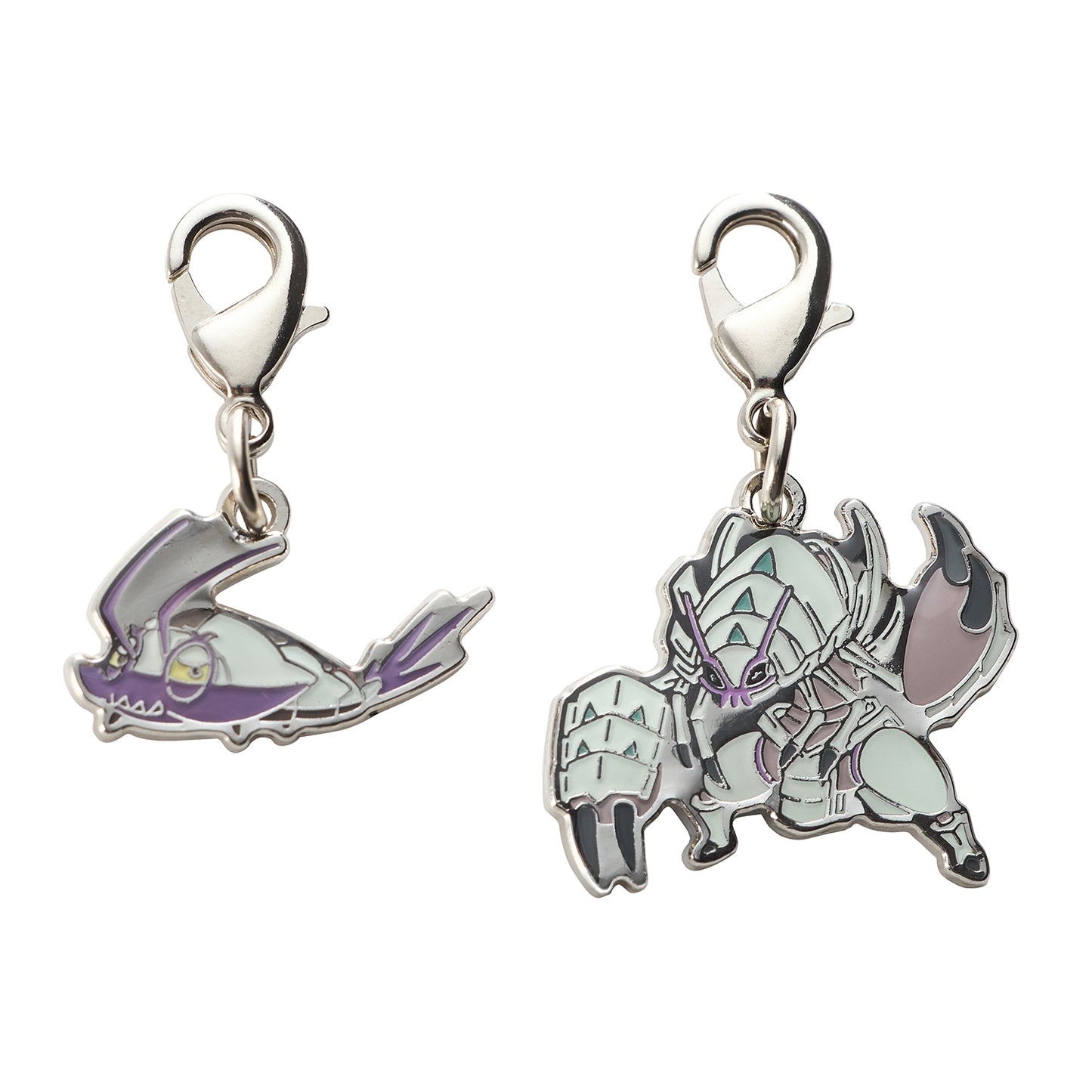 Pokemon National Pokedex Metal Charm 767, 768 Wimpod, Golisopod