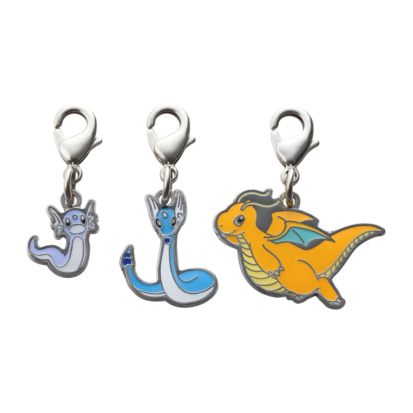 Pokemon National Pokedex Metal Charm 147 Dratini Line